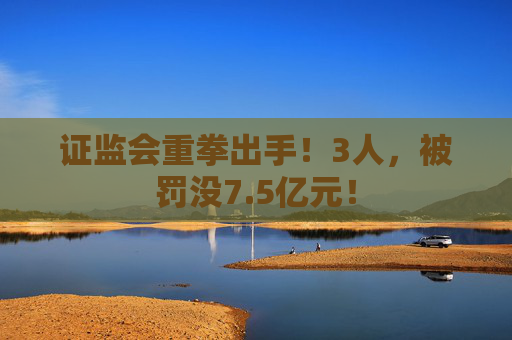 证监会重拳出手！3人，被罚没7.5亿元！  第1张