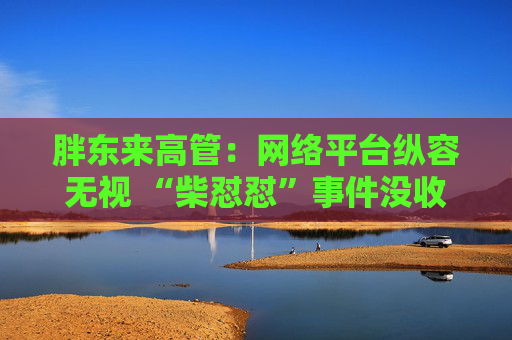 胖东来高管：网络平台纵容无视 “柴怼怼”事件没收敛反而更恶劣