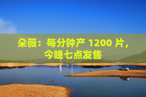 朵薇：每分钟产 1200 片，今晚七点发售  第1张