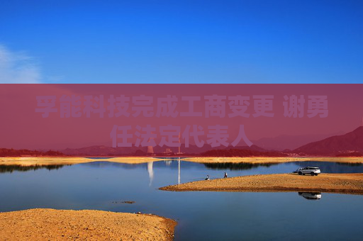 孚能科技完成工商变更 谢勇任法定代表人