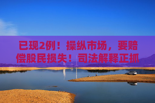 已现2例！操纵市场，要赔偿股民损失！司法解释正抓紧制定