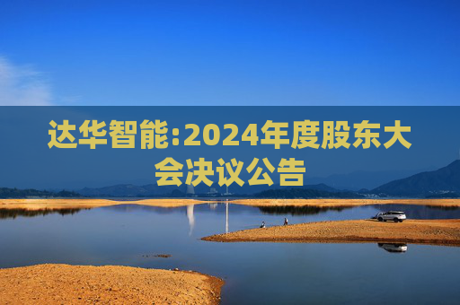 达华智能:2024年度股东大会决议公告
