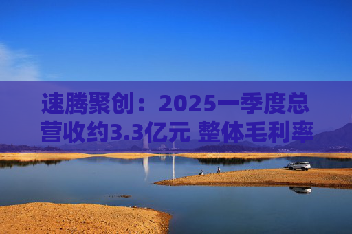 速腾聚创：2025一季度总营收约3.3亿元 整体毛利率增长至23.5%