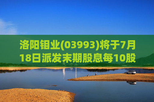 洛阳钼业(03993)将于7月18日派发末期股息每10股2.55元