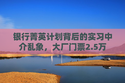 银行菁英计划背后的实习中介乱象，大厂门票2.5万