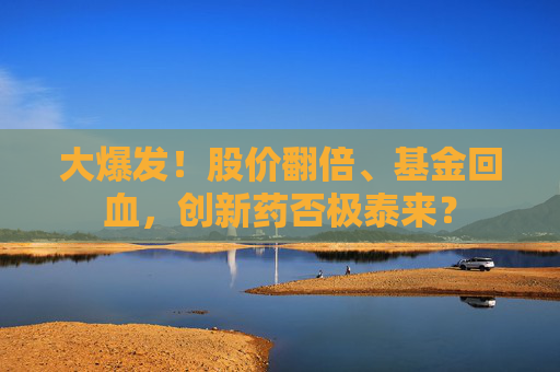 大爆发！股价翻倍、基金回血，创新药否极泰来？