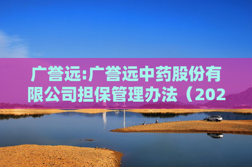 广誉远:广誉远中药股份有限公司担保管理办法（2025年5月修订）