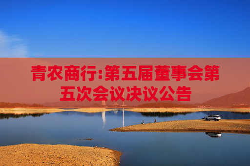 青农商行:第五届董事会第五次会议决议公告