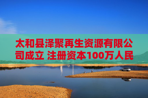 太和县泽聚再生资源有限公司成立 注册资本100万人民币
