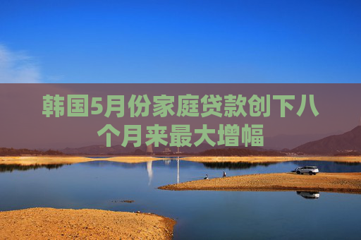 韩国5月份家庭贷款创下八个月来最大增幅