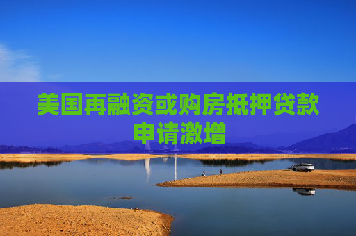 美国再融资或购房抵押贷款申请激增