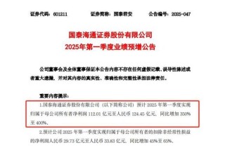 券商一季度业绩预喜，霸气“护盘”有何深意？
