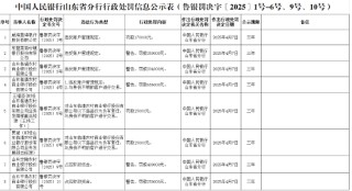 东营莱商村镇银行因违反账户管理规定被罚款35万元