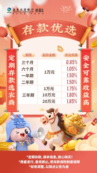 多家中小银行上调存款利率 农商行上新300亿大额存单