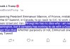 特朗普：他返回华盛顿与以色列-伊朗停火问题无关