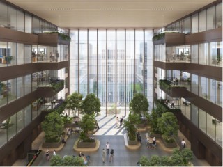 远洋北京CBD Z6项目定名维晟中心（Vision Place），首座“净零碳”写字楼样板层亮相