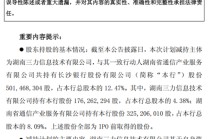 长沙银行股价创历史新高！湖南三力IPO持股7年首次减持
