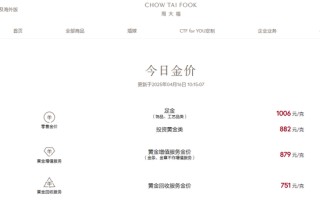 见证历史！金饰价格突破每克1000元！