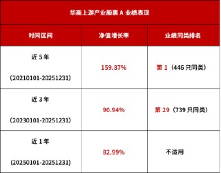 华商上游产业股票A：2025年涨幅82.99% 近5年摘得同类冠军