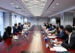 谷澍会见中国进出口银行董事长陈怀宇一行