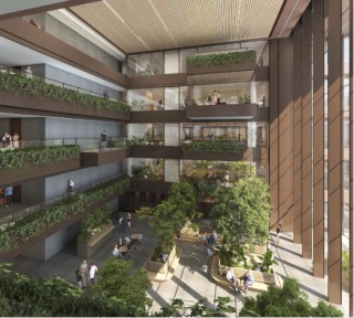 远洋北京CBD Z6项目定名维晟中心（Vision Place），首座“净零碳”写字楼样板层亮相