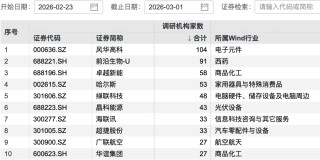 超百家机构，“盯上”这家公司