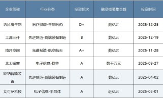 年度盘点｜耐心资本发力硬科技！八大头部国资机构2025年布局揭秘