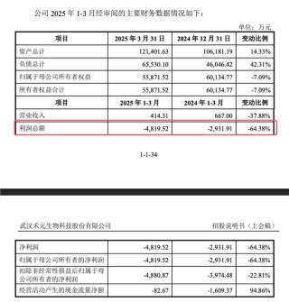 武汉禾元科创板IPO：亏损公司融资再启动！募资从35亿减为24亿！IPO说明书的预期大概率达不到！