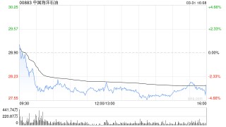 中银国际：升中国海洋石油评级至“买入” 调高目标价至18.76港元