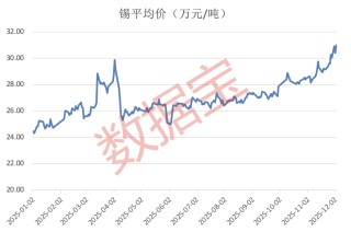 创三年半新高 锡现货价格站稳30万元！A股产业链公司业绩股价齐飞
