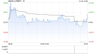 心玮医疗-B于1月2日斥资146.62万港元回购2.72万股