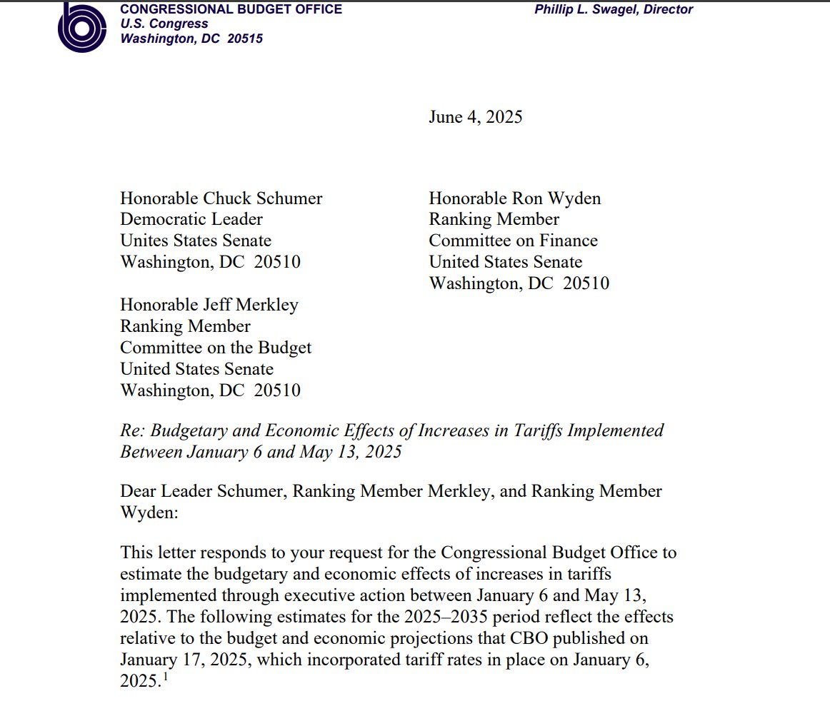 美国会预算办公室：特朗普关税将令经济萎缩、通胀升高  第1张