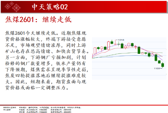 中天期货:商品指数普遍回落 原油震荡走弱  第15张