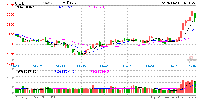 PTA：行情涨至下半年高点 短期能否突破2025年高点？  第2张