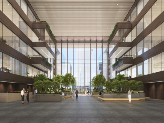 远洋北京CBD Z6项目定名维晟中心（Vision Place），首座“净零碳”写字楼样板层亮相  第9张