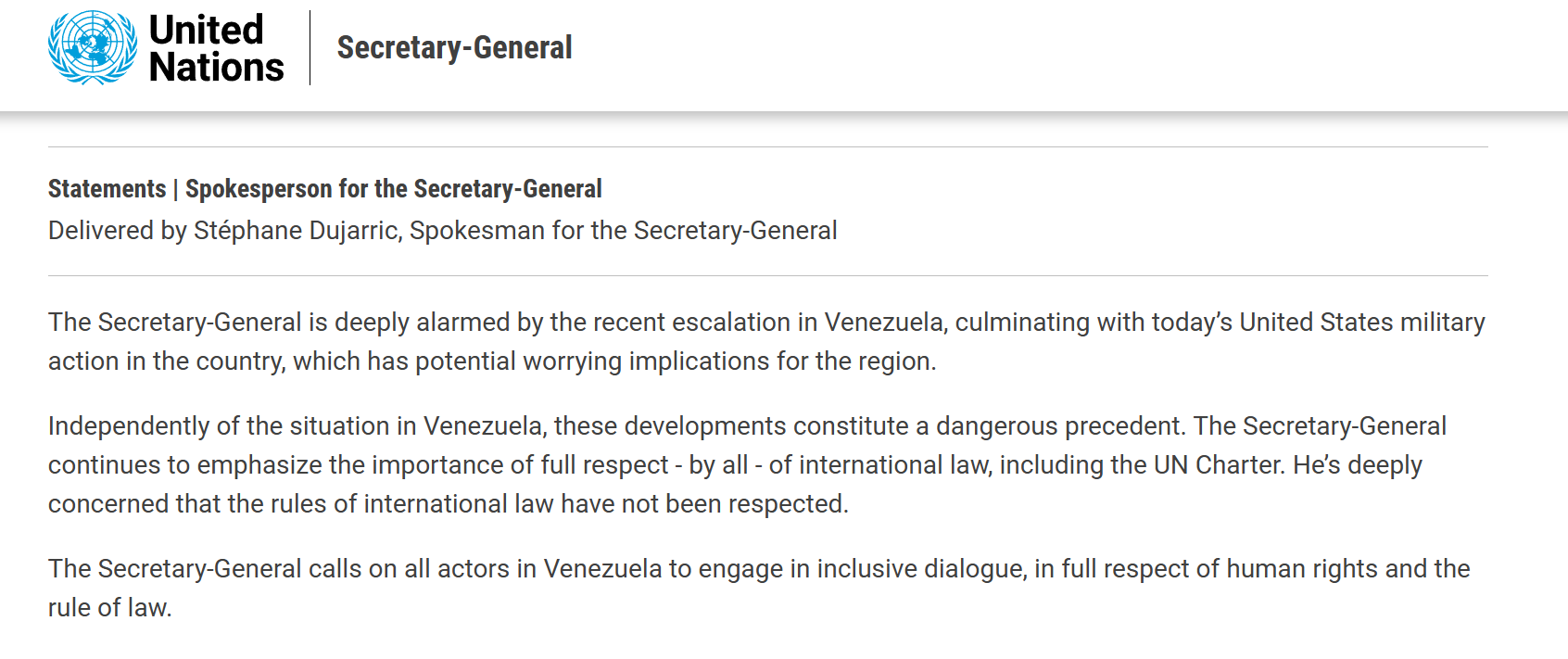 美国悍然对委内瑞拉动武 国际社会纷纷发声谴责  第3张