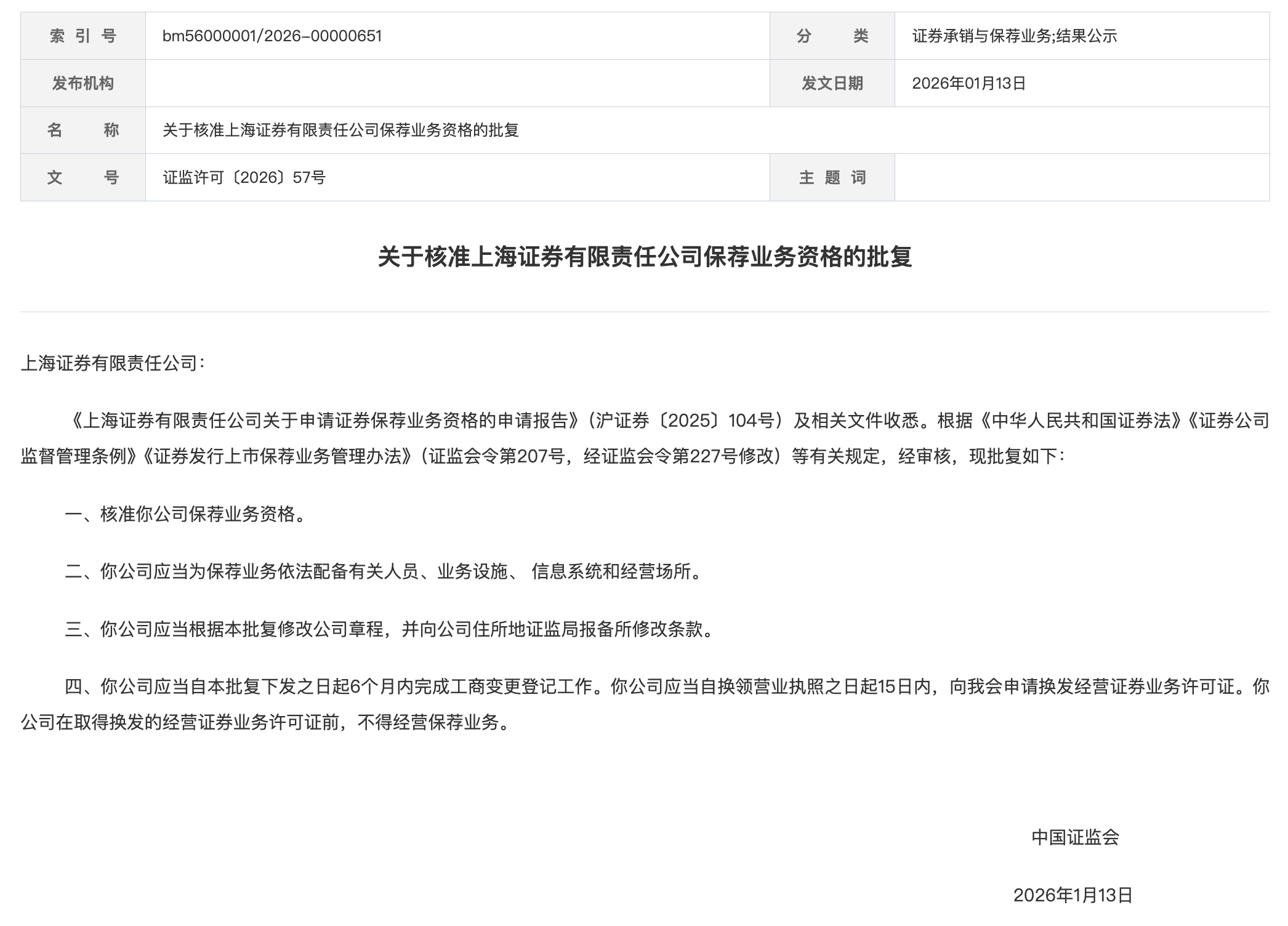 上海证券保荐业务牌照获批，意味着什么？  第1张