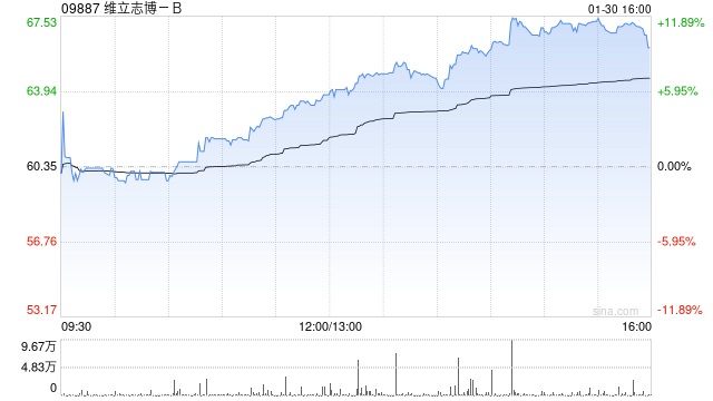 维立志博-B午后涨逾9% TCE双抗LBL-034获FDA快速通道资格认定  第1张
