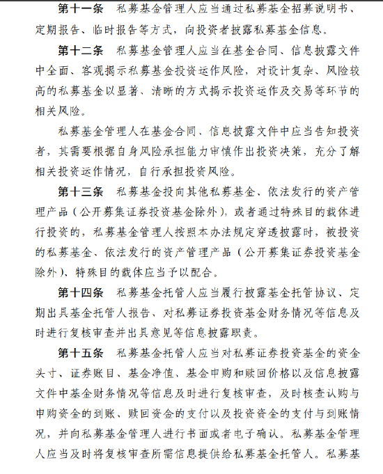 涉及1.9万家管理人！私募基金信息披露新规落地：十大要点必看，最高罚20万！  第5张