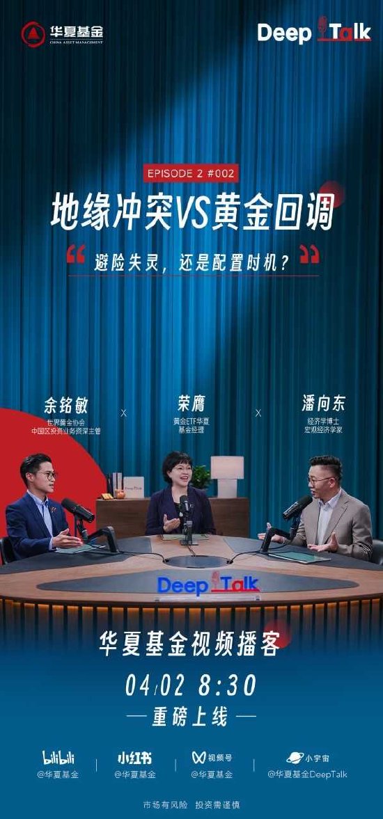 聚焦黄金投资拆解避险迷局，华夏基金视频播客再出新  第1张