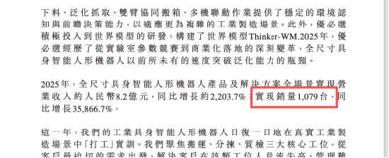 优必选交卷：人形机器人卖出1079台收入8.2亿，占比41.1%公司仍亏7.89亿 | 长三角资本局  第3张