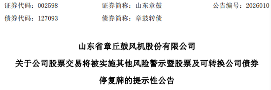 虚减利润被罚!002598,将被ST! 第1张 虚减利润被罚!002598,将被ST! 第1张
